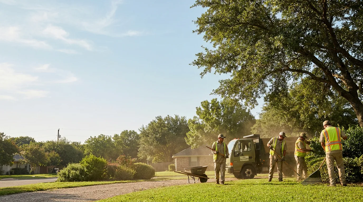 Landscaping in Sanger, TX near me